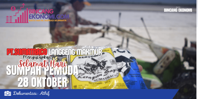 PT Sumatraco Langgeng Makmur Rayakan Hari Sumpah Pemuda,Komitmen Membangun Negeri dari Guratan Garam