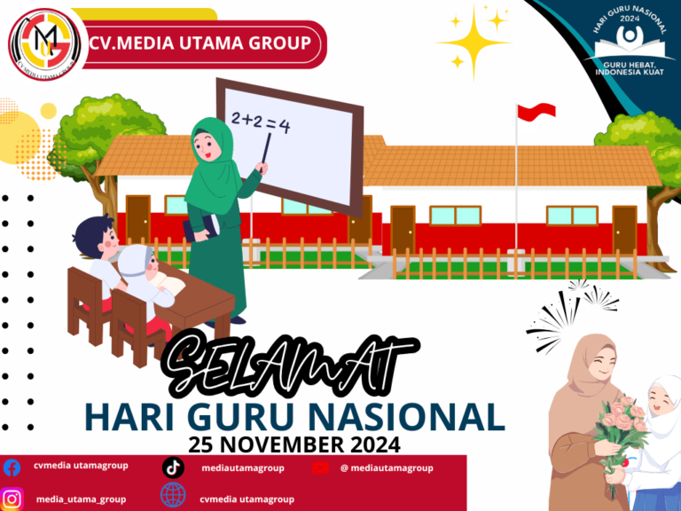 CV Media Utama Group Rayakan Hari Guru dengan Sederet Kegiatan Inspiratif