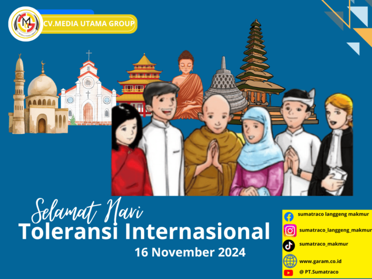 CV Media Utama Group: Garam Berkualitas, Hati yang Mulia dalam Merayakan Toleransi Internasional