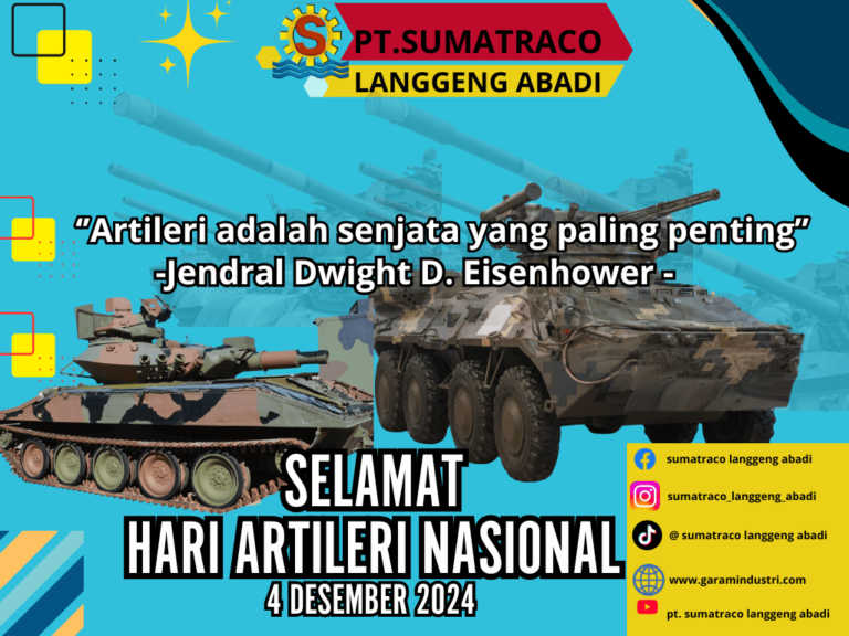 PT Sumatraco Langgeng Abadi Rayakan Hari Artileri Nasional, Jalin Kemitraan dengan TNI