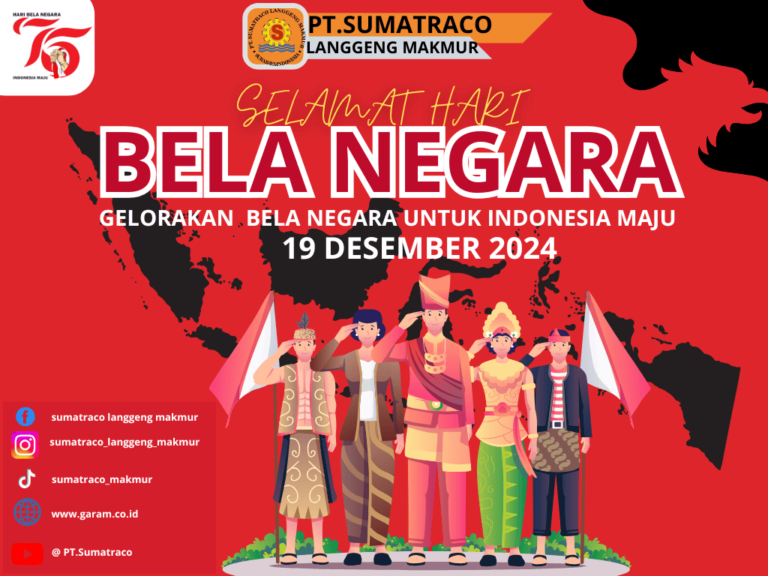 PT Sumatraco Langgeng Makmur Merayakan Hari Bela Negara ke-76 dengan Semangat Nasionalisme