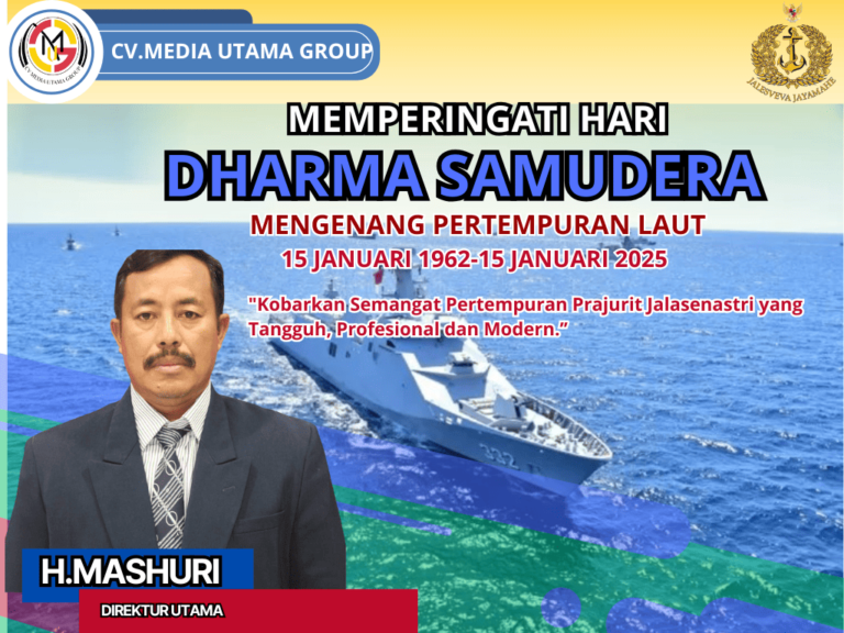 CV. Media Utama Group Mengucapkan Selamat Hari Peringatan Dharma Samudera, Sejarah Pertempuran Laut Aru 15 Januari 1962