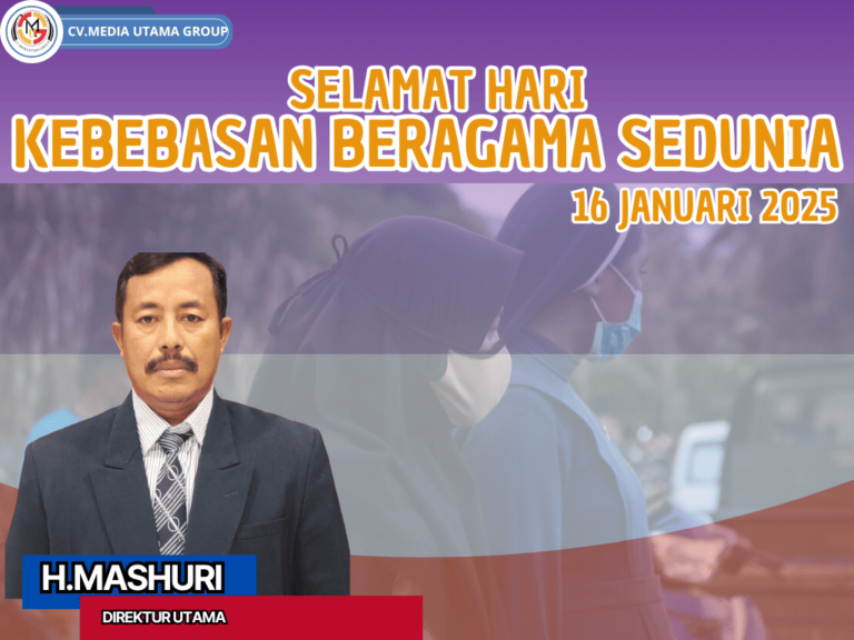 CV. Media Utama Group Rayakan Hari Kebebasan Beragama Sedunia dengan Penuh Makna