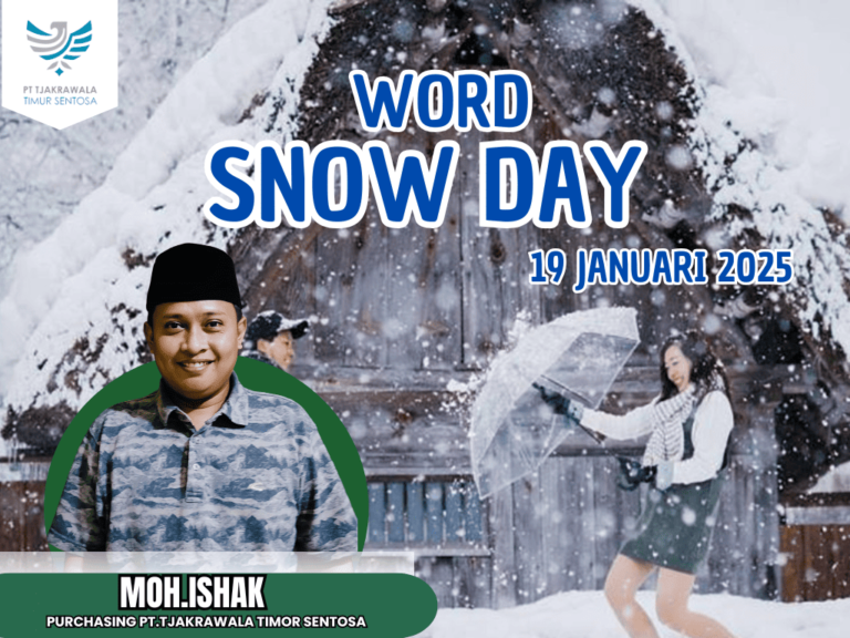 Petambak Garam PT. Tjakrawala Timor Sentosa Rayakan Hari Salju Sedunia dengan Semangat Kebersamaan