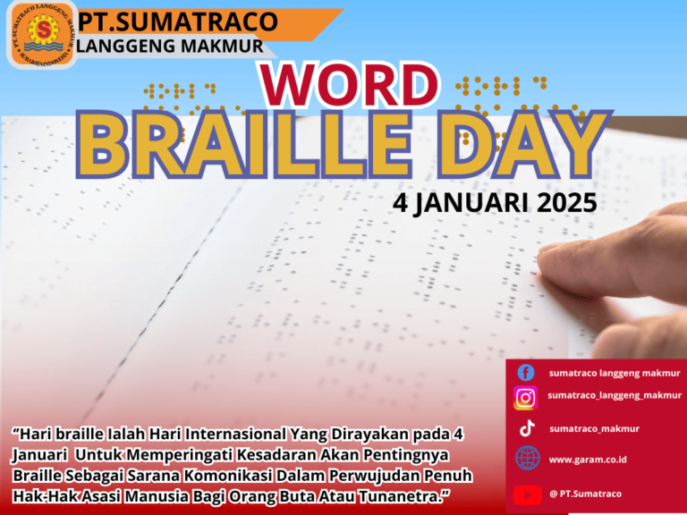 PT Sumatraco Langgeng Makmur Rayakan Hari Braille Sedunia dengan Semangat Inklusi