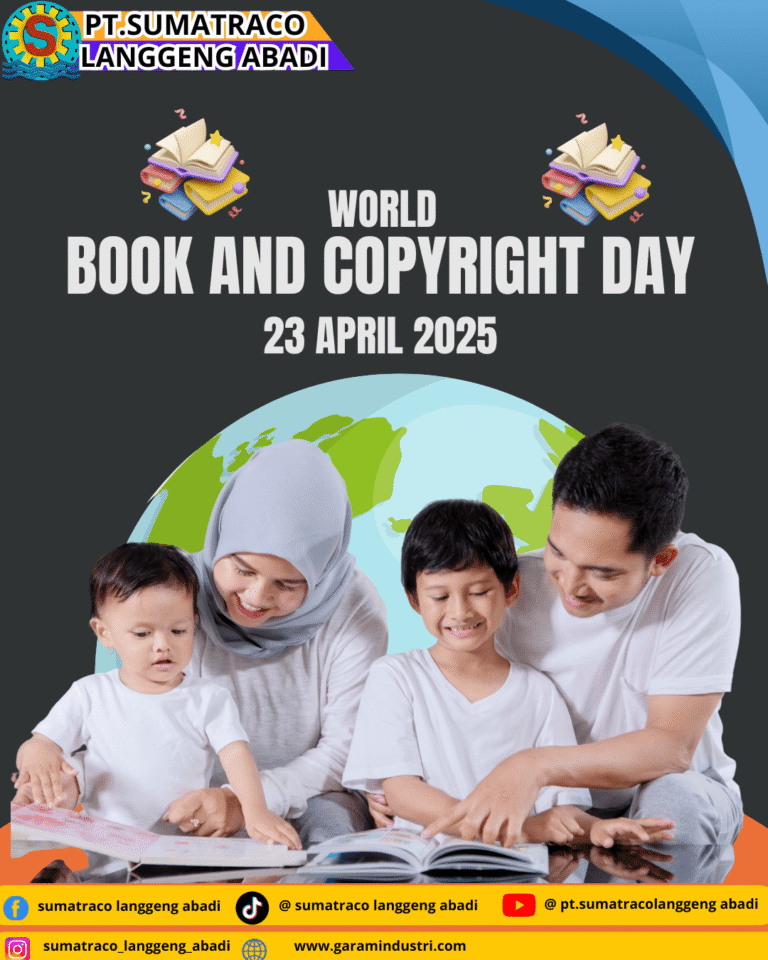 PT. Sumatraco Langgeng Abadi Ucapkan Selamat Hari Buku dan Hak Cipta Sedunia 2025