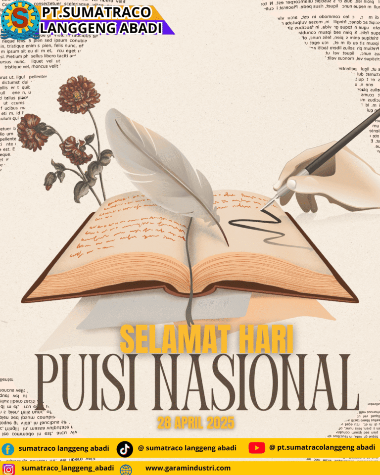 PT Sumatraco Langgeng Abadi Rayakan Hari Puisi Nasional dengan Semangat Inspirasi