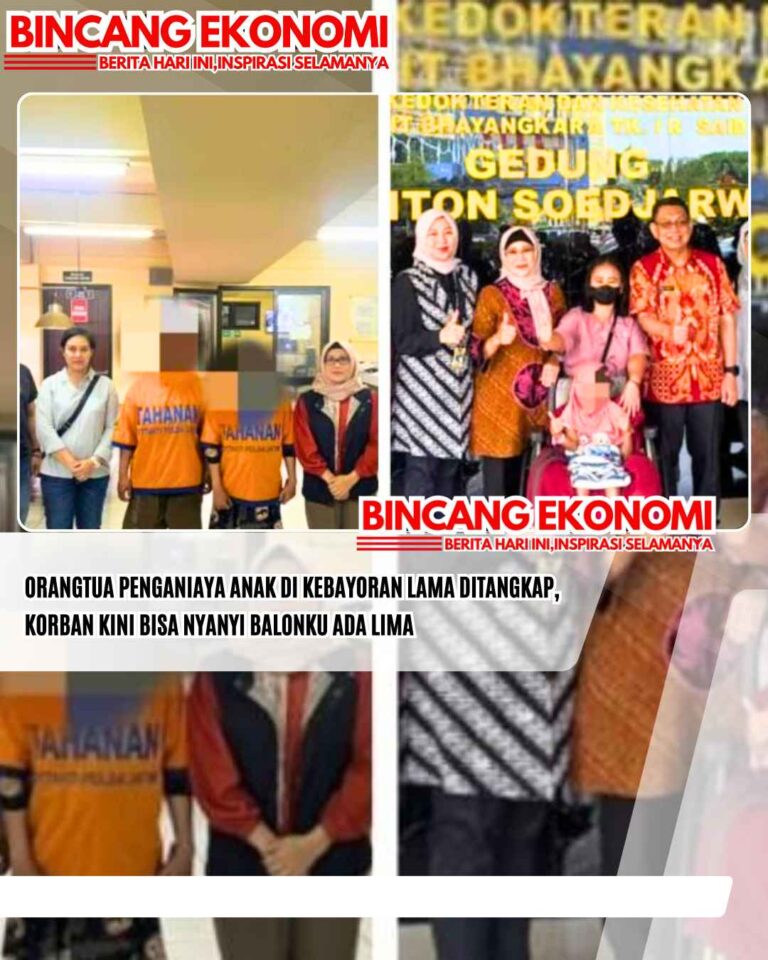 Orangtua Penganiaya Anak di Kebayoran Lama Ditangkap, Korban Kini Bisa Nyanyi Balonku Ada Lima