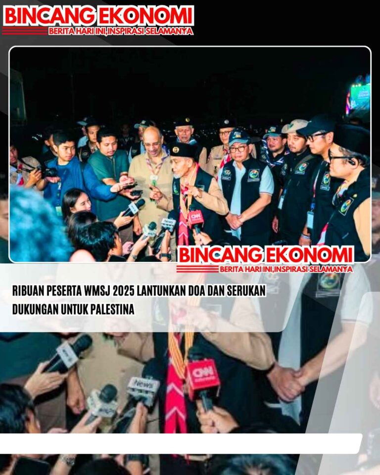 Ribuan Peserta WMSJ 2025 Lantunkan Doa dan Serukan Dukungan untuk Palestina