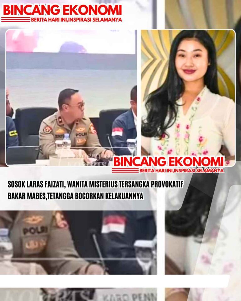 SOSOK Laras Faizati, Wanita Misterius Tersangka Provokatif Bakar Mabes,Tetangga Bocorkan Kelakuannya