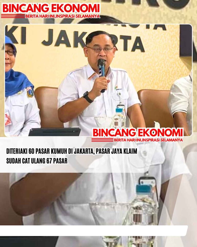 Diteriaki 60 Pasar Kumuh di Jakarta, Pasar Jaya Klaim Sudah Cat Ulang 67 Pasar