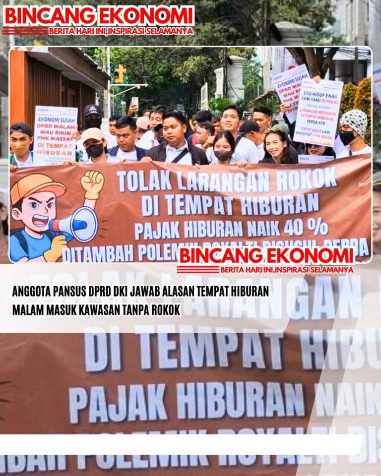 Anggota Pansus DPRD DKI Jawab Alasan Tempat Hiburan Malam Masuk Kawasan Tanpa Rokok