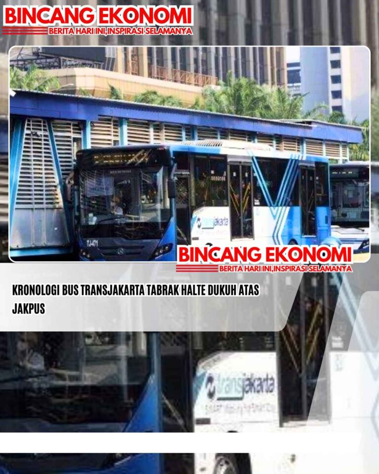 Kronologi Bus Transjakarta Tabrak Halte Dukuh Atas Jakpus