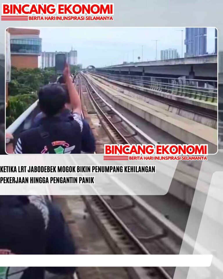 Ketika LRT Jabodebek Mogok Bikin Penumpang Kehilangan Pekerjaan hingga Pengantin Panik