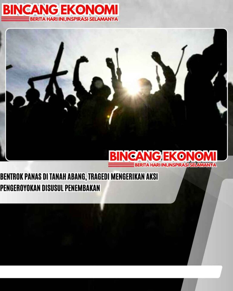 Bentrok Panas di Tanah Abang, Tragedi Mengerikan Aksi Pengeroyokan Disusul Penembakan
