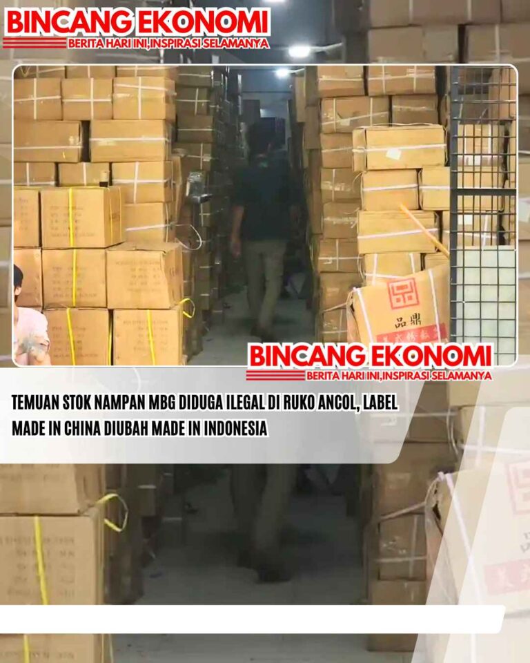 Temuan Stok Nampan MBG Diduga Ilegal di Ruko Ancol, Label Made in China Diubah Made in Indonesia