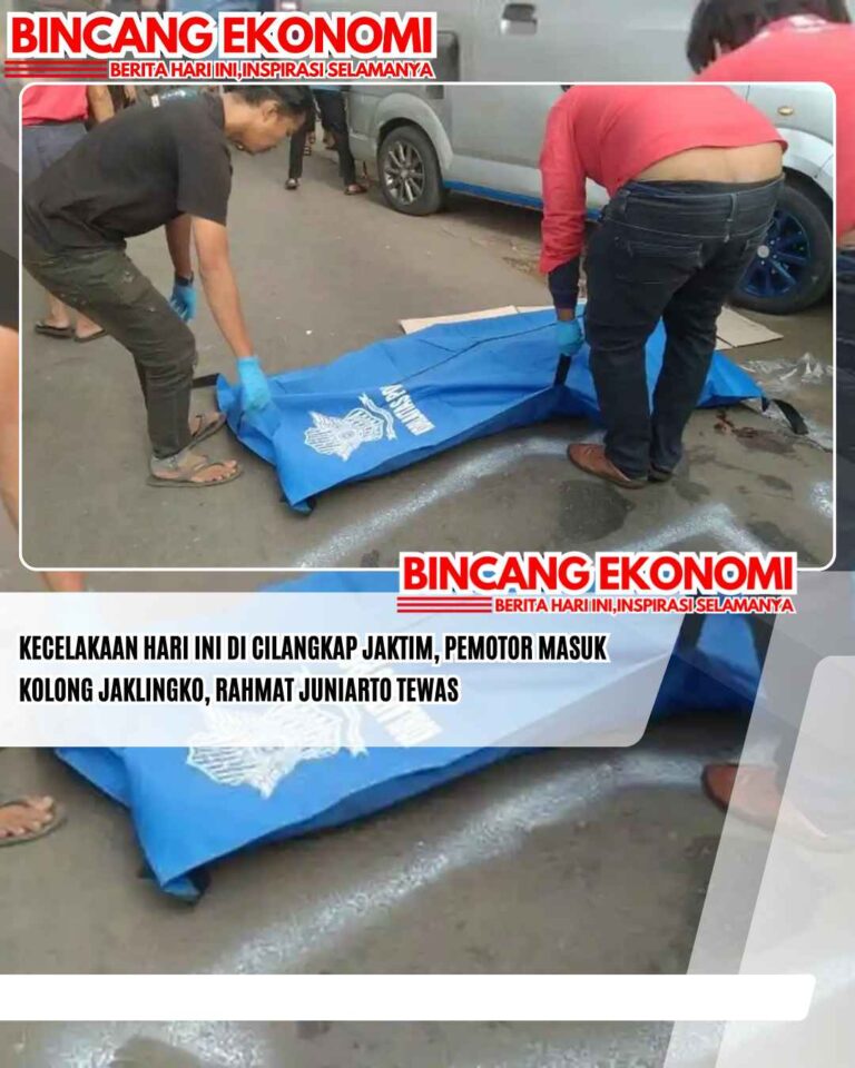 Kecelakaan Hari Ini di Cilangkap Jaktim, Pemotor Masuk Kolong JakLingko, Rahmat Juniarto Tewas