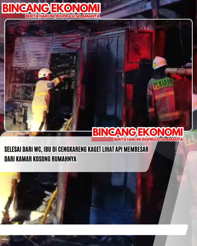 Selesai dari WC, Ibu di Cengkareng Kaget Lihat Api Membesar dari Kamar Kosong Rumahnya