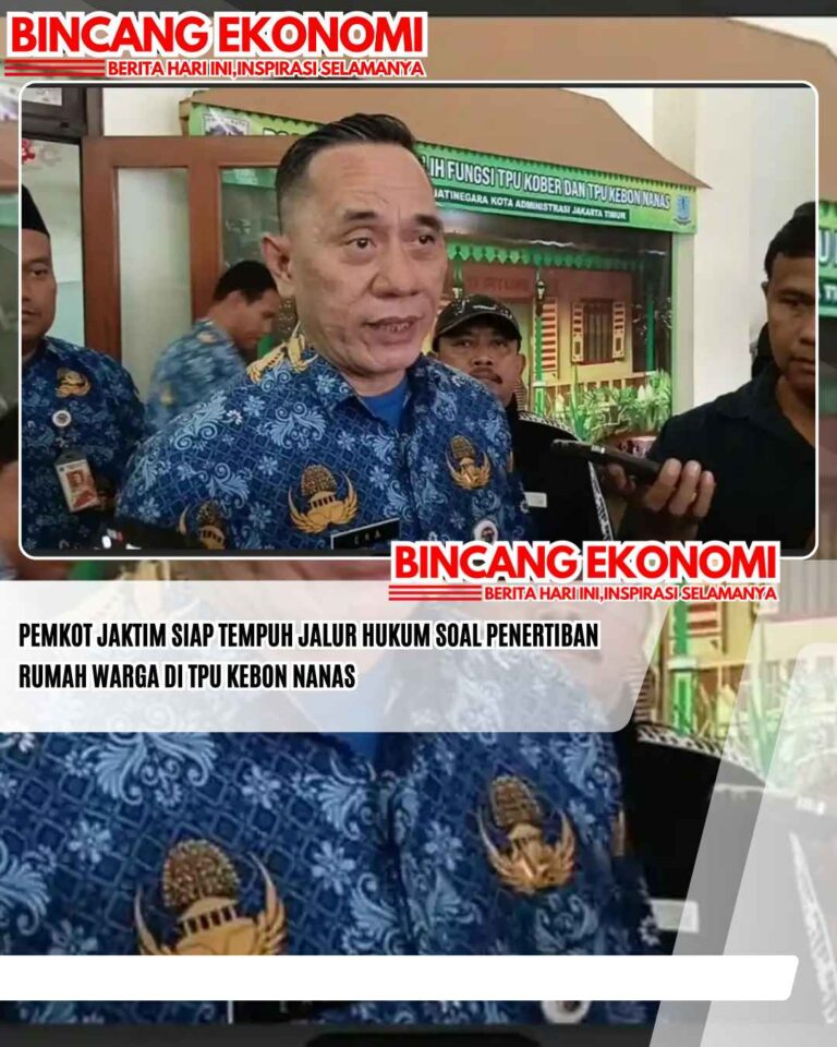 Pemkot Jaktim Siap Tempuh Jalur Hukum Soal Penertiban Rumah Warga di TPU Kebon Nanas