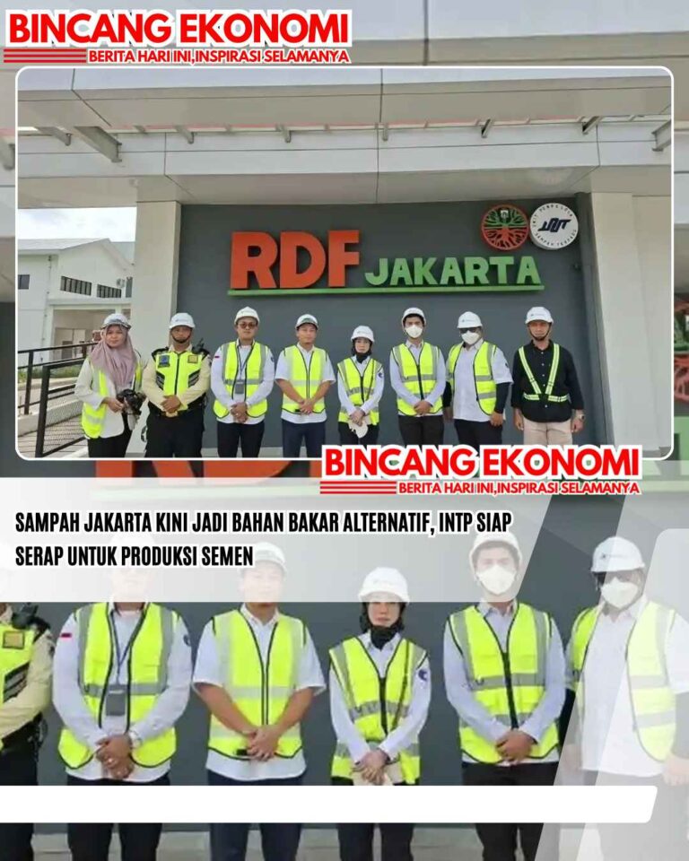 Sampah Jakarta Kini Jadi Bahan Bakar Alternatif, INTP Siap Serap untuk Produksi Semen