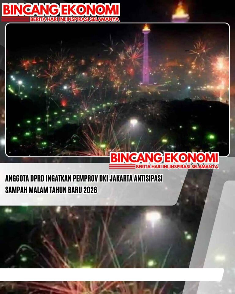 Anggota DPRD Ingatkan Pemprov DKI Jakarta Antisipasi Sampah Malam Tahun Baru 2026
