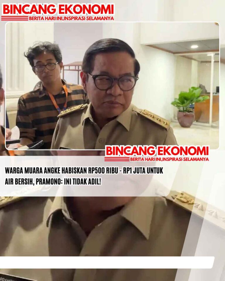 Warga Muara Angke Habiskan Rp500 Ribu – Rp1 Juta untuk Air Bersih, Pramono: Ini Tidak Adil!