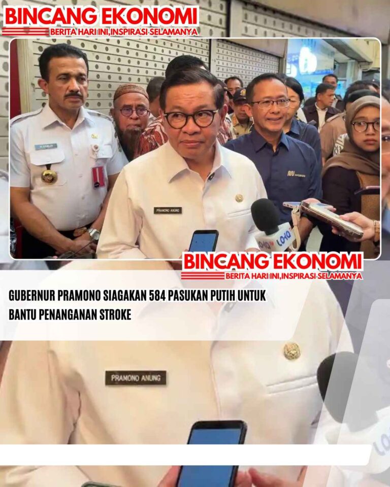 Gubernur Pramono Siagakan 584 Pasukan Putih untuk Bantu Penanganan Stroke