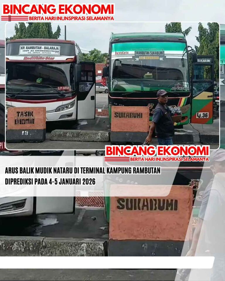 Arus Balik Mudik Nataru di Terminal Kampung Rambutan Diprediksi Pada 4-5 Januari 2026