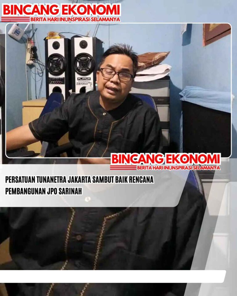 Persatuan Tunanetra Jakarta Sambut Baik Rencana Pembangunan JPO Sarinah